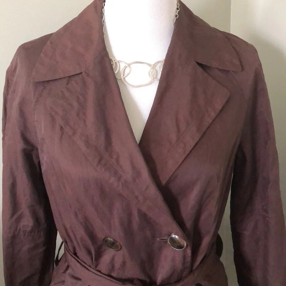 🌺Gorgeous🌺 Talbots Collection Belted Car Coat - Picture 2 of 7
